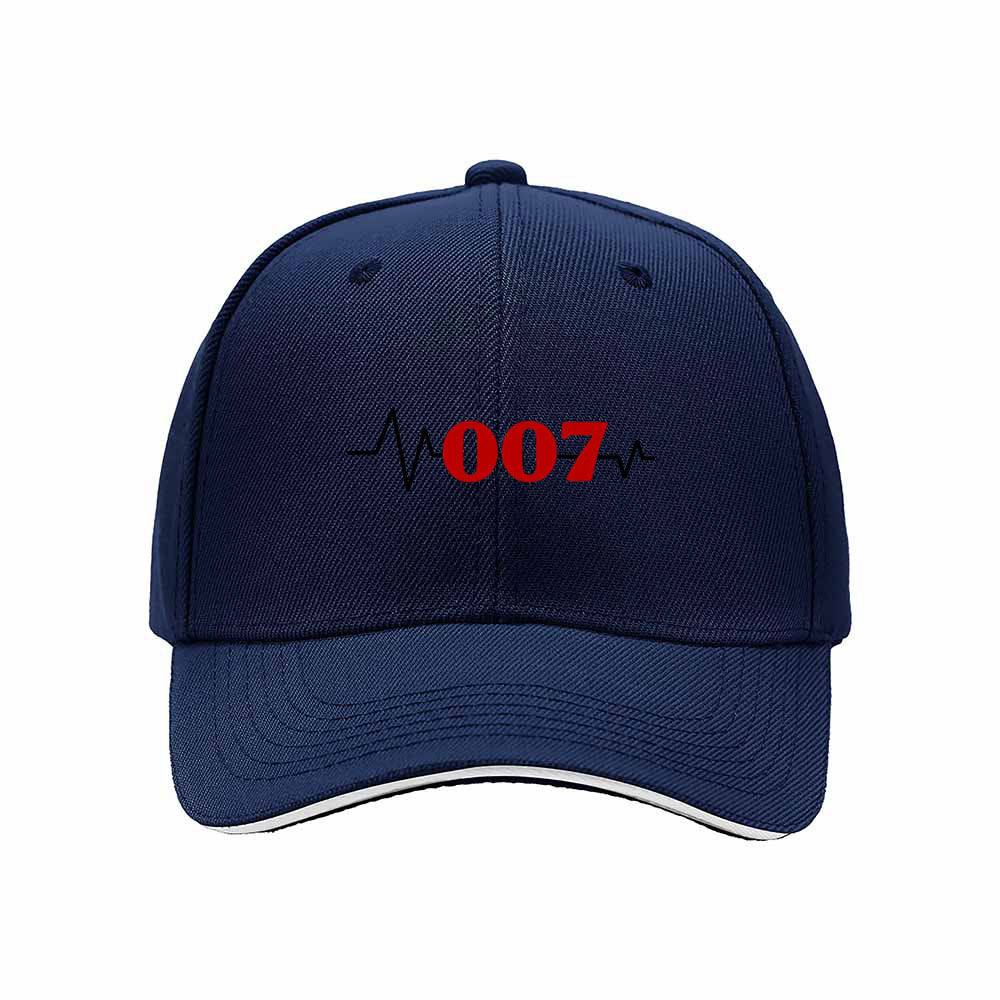 007 Heartbeat Logo Men's Baseball Cap Gift - Image 2