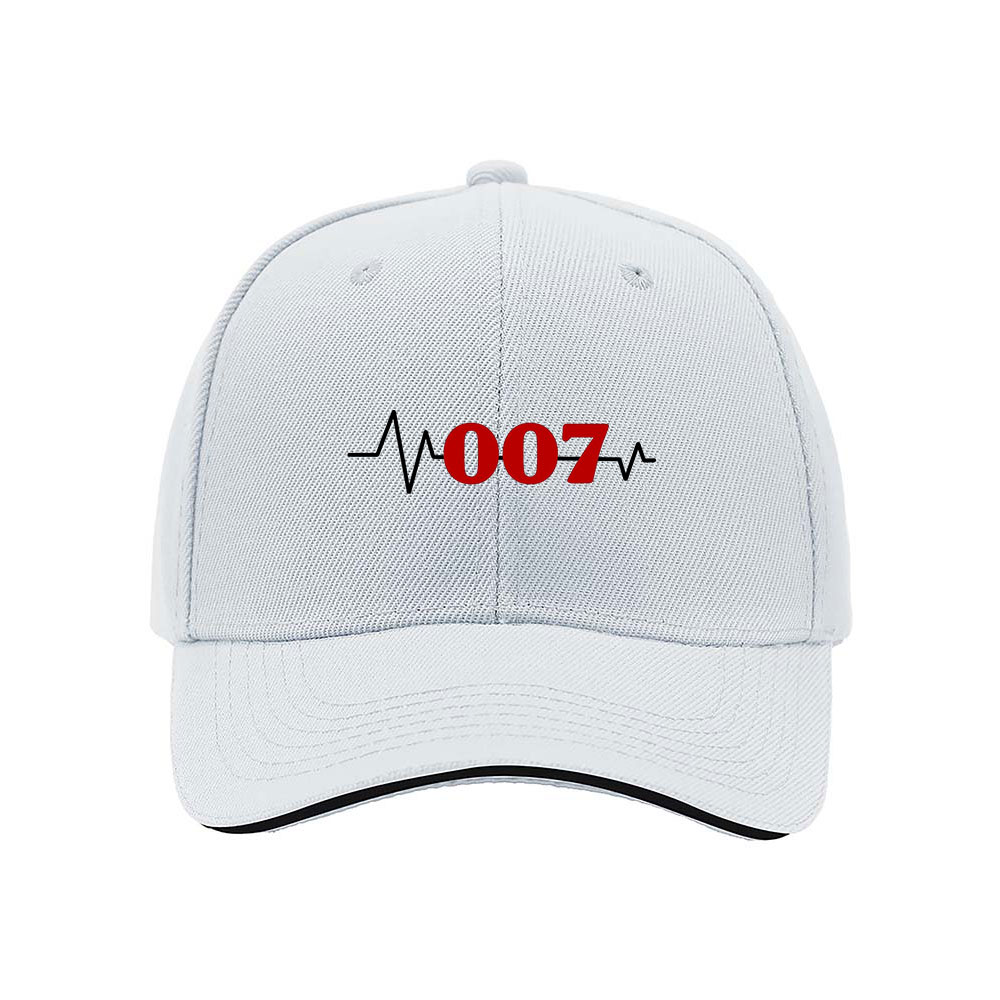 007 Heartbeat Logo Men's Baseball Cap Gift - Image 5