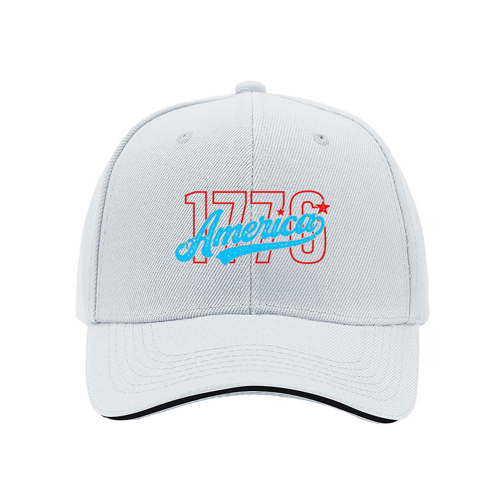 1776 America Men's Baseball Cap Patriotic Gift Hat - Image 5