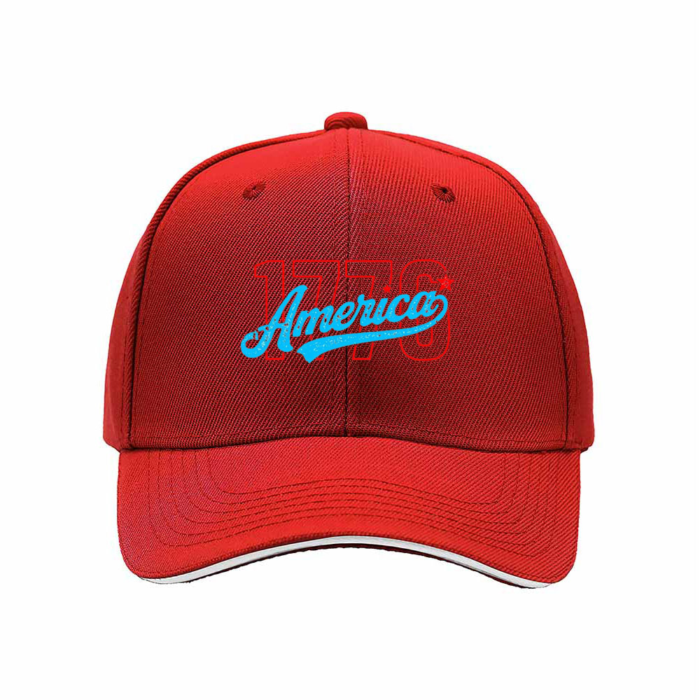 1776 America Men's Baseball Cap Patriotic Gift Hat - Image 6