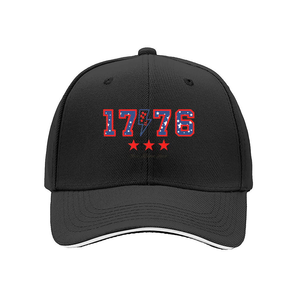 1776 American Flag Baseball Cap Men Women Patriotic Hat Gift - Image 3