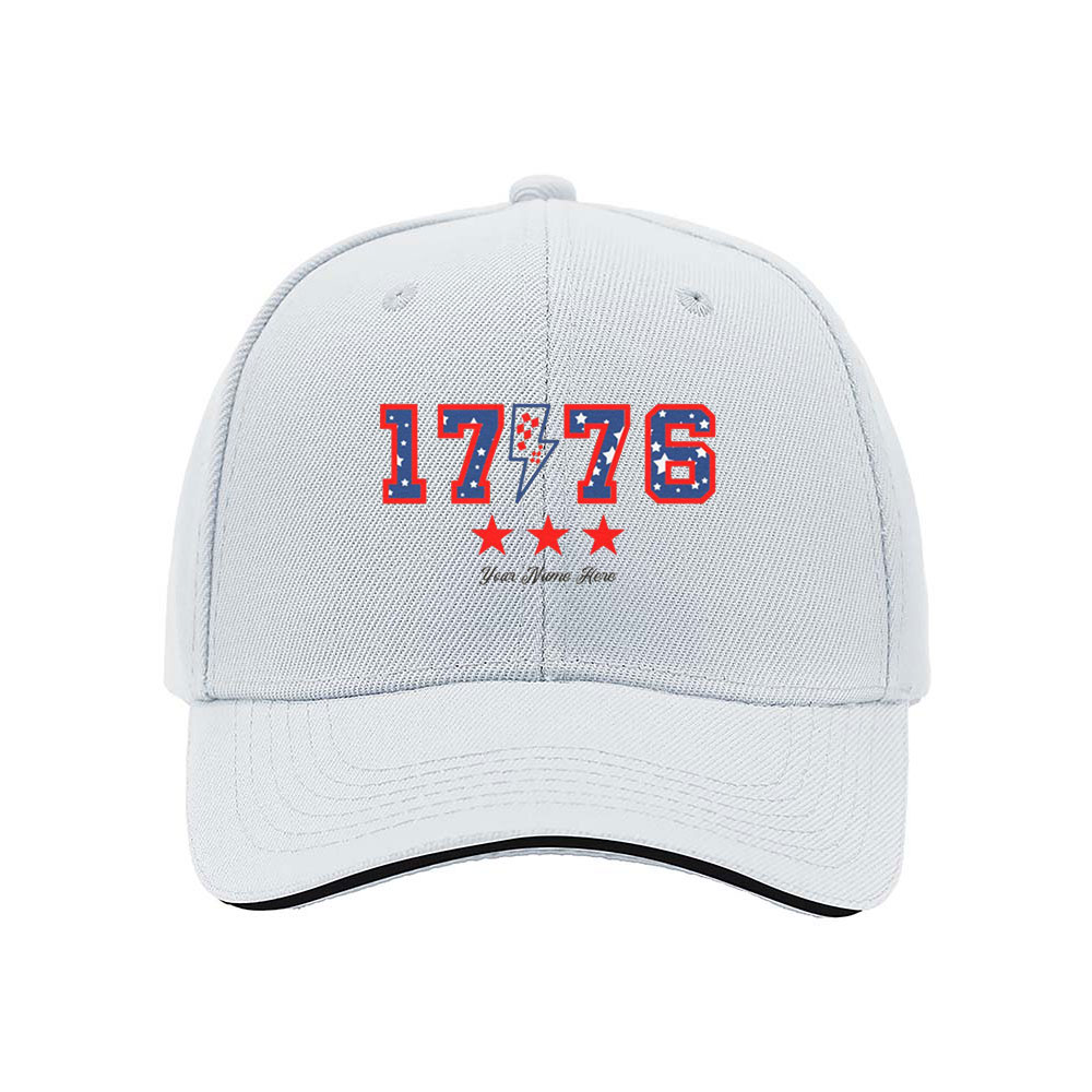 1776 American Flag Baseball Cap Men Women Patriotic Hat Gift - Image 5