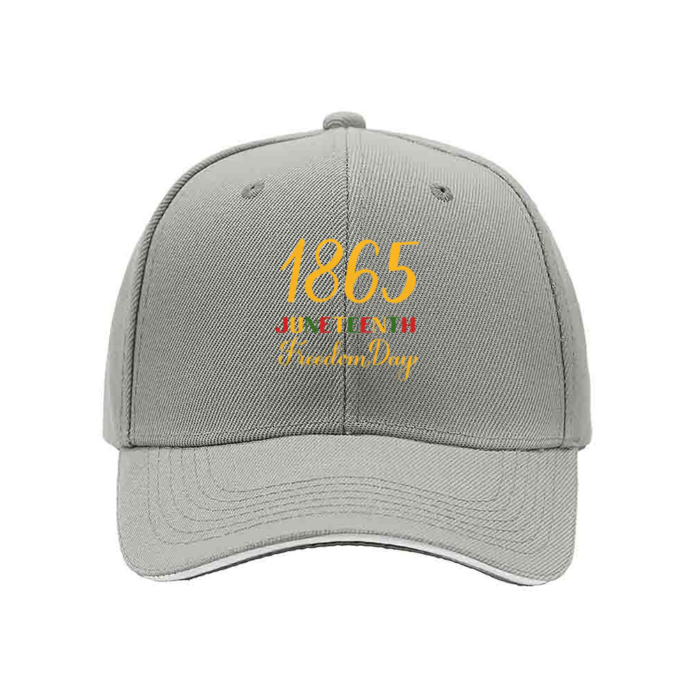 1865 Juneteenth Freedom Day Men's Baseball Cap Gift - Image 7