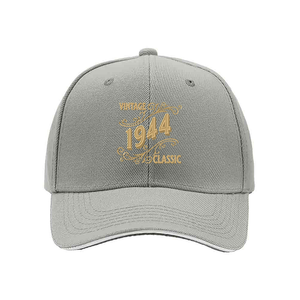 Vintage 1944 Classic Men's Baseball Cap Birthday Gift - Image 7
