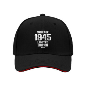 Vintage 1945 Limited Edition Men's Baseball Cap Gift