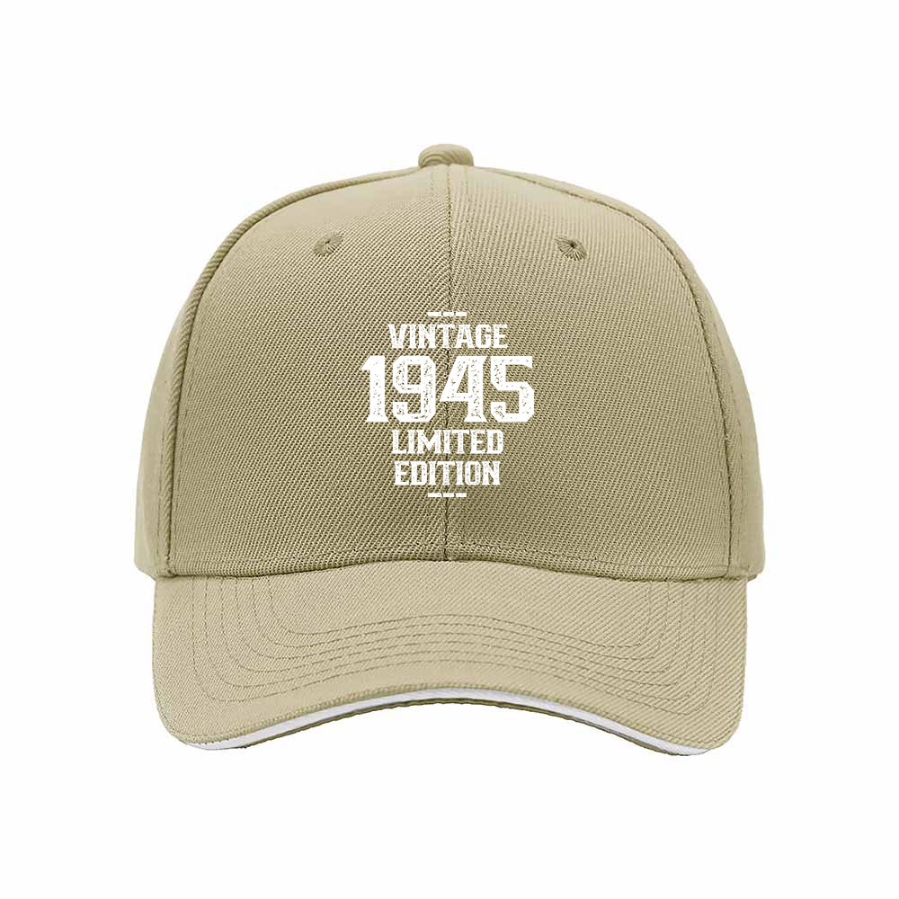 Vintage 1945 Limited Edition Men's Baseball Cap Gift - Image 4