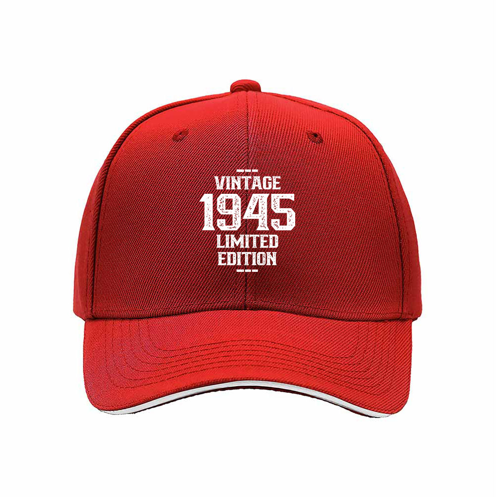 Vintage 1945 Limited Edition Men's Baseball Cap Gift - Image 6