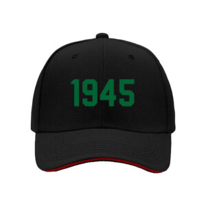 1945 Green Print Men's Baseball Cap Classic Gift Hat