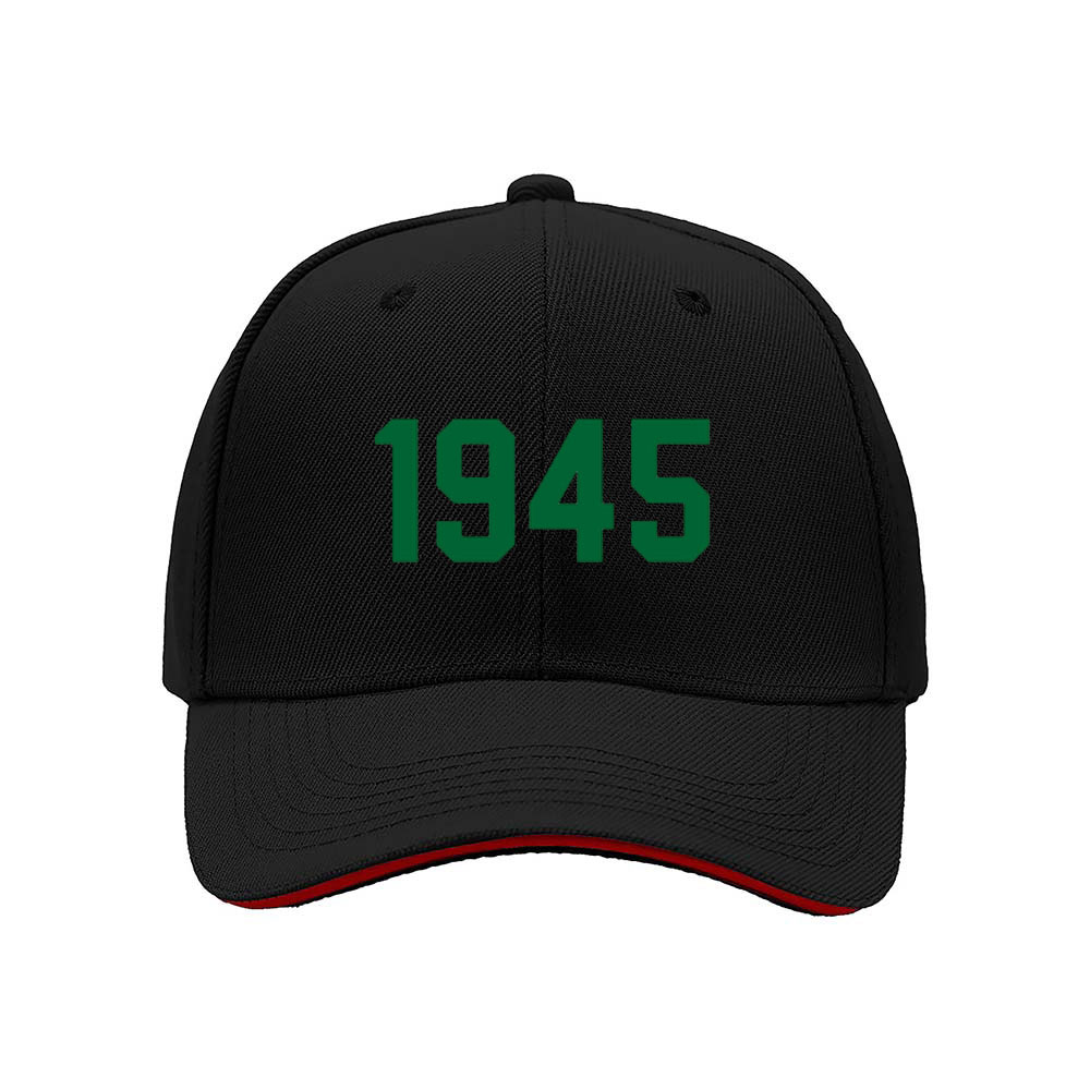 1945 Green Print Men's Baseball Cap Classic Gift Hat