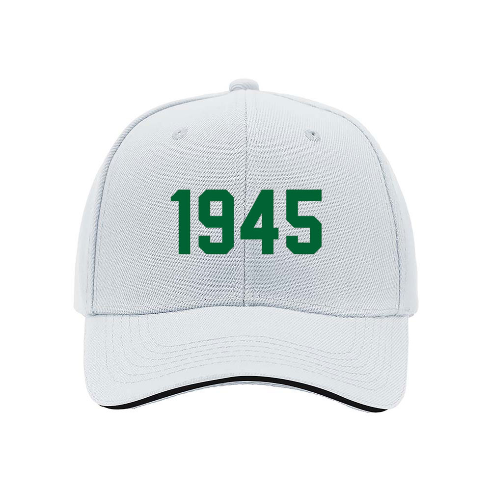 1945 Green Print Men's Baseball Cap Classic Gift Hat - Image 5