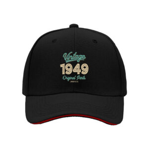 Vintage 1949 Original Parts Men's Baseball Cap Birthday Gift