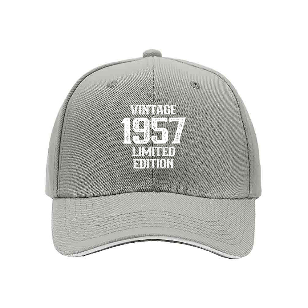 Vintage 1957 Limited Edition Men's Baseball Cap Gift for Him - Image 7