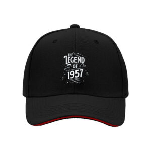 The Legend of 1957 Men's Baseball Cap Birthday Gift Hat
