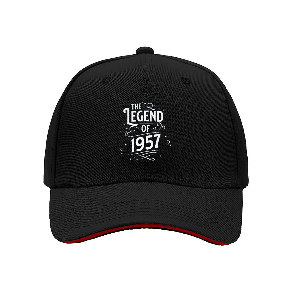 The Legend of 1957 Men's Baseball Cap Birthday Gift Hat