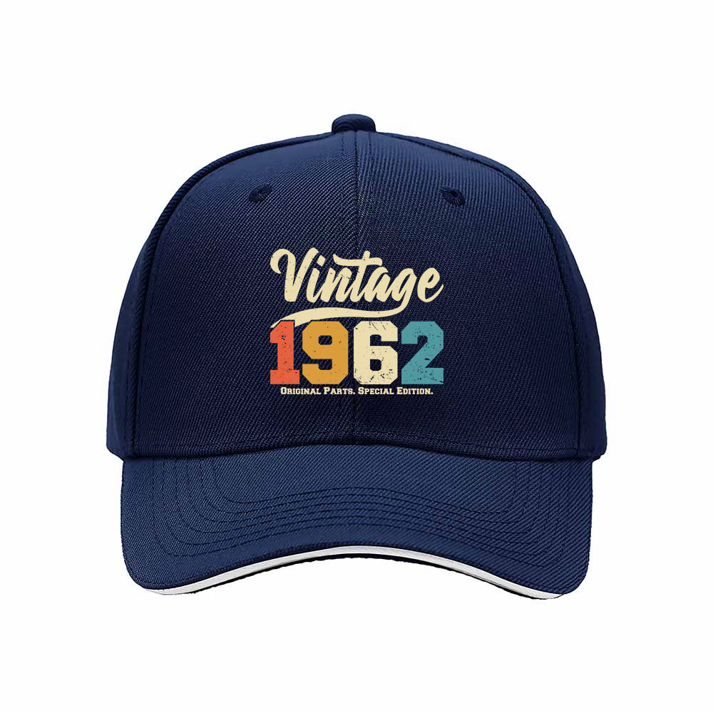 Vintage 1962 Men's Baseball Cap Birthday Gift for Him - Image 2