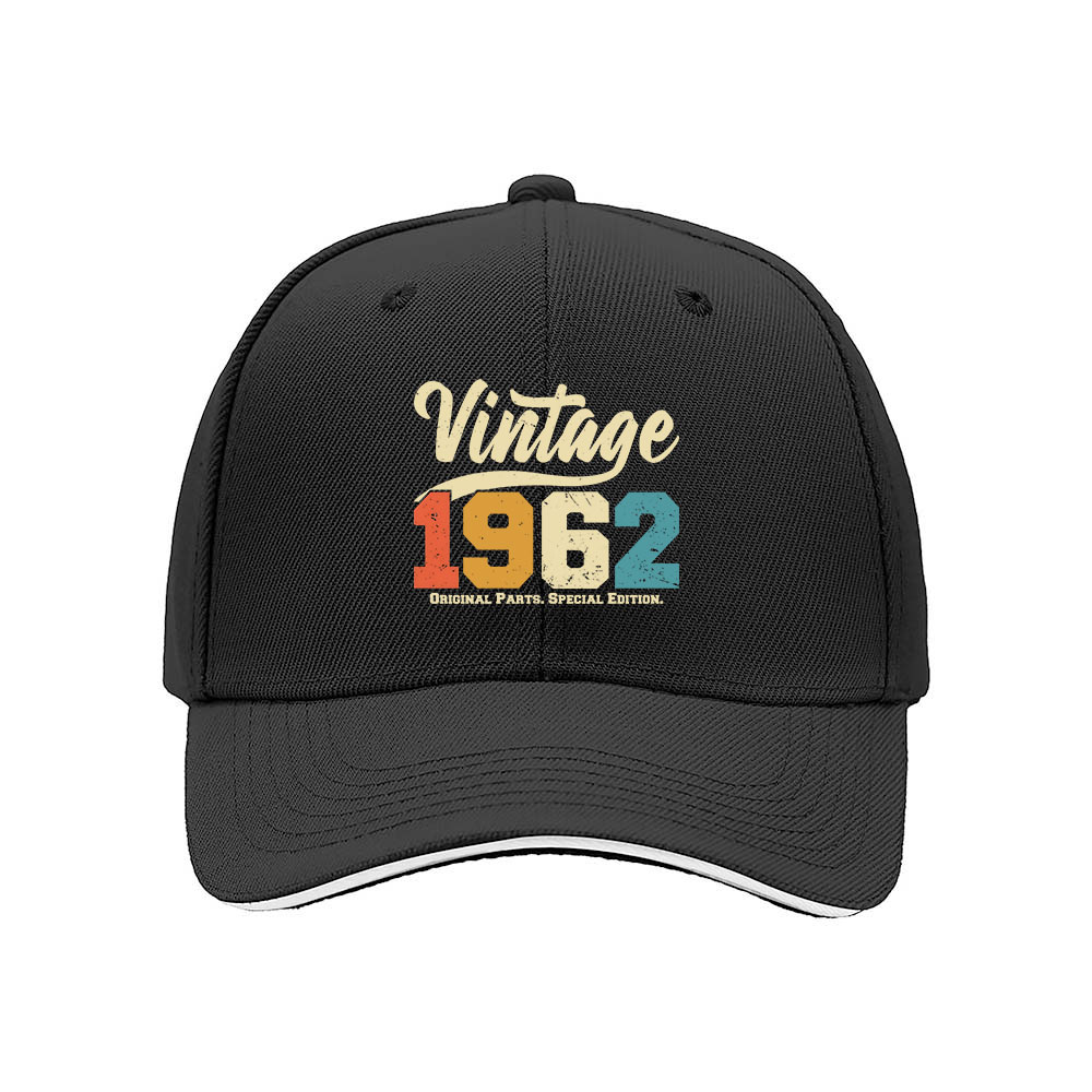 Vintage 1962 Men's Baseball Cap Birthday Gift for Him - Image 3