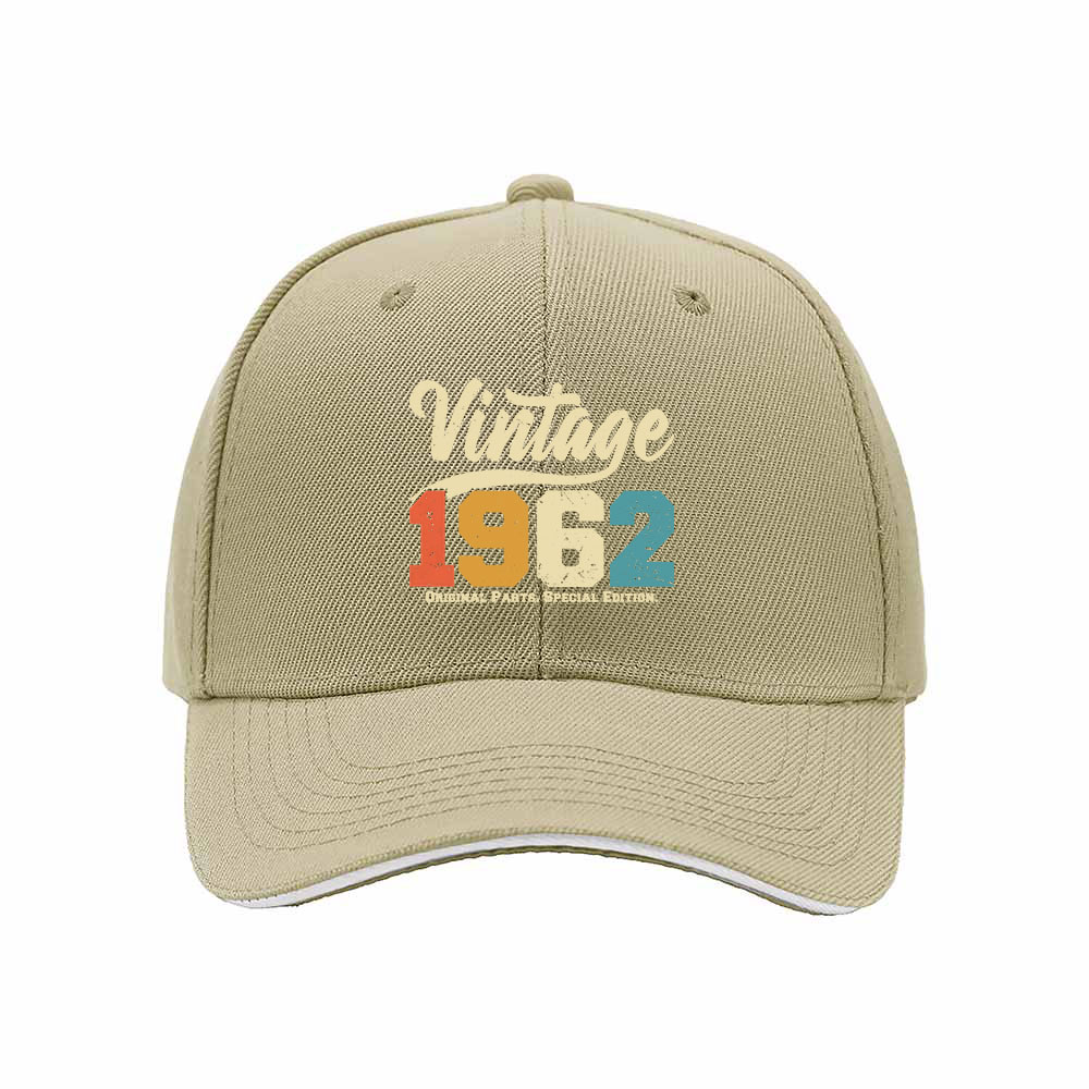 Vintage 1962 Men's Baseball Cap Birthday Gift for Him - Image 4