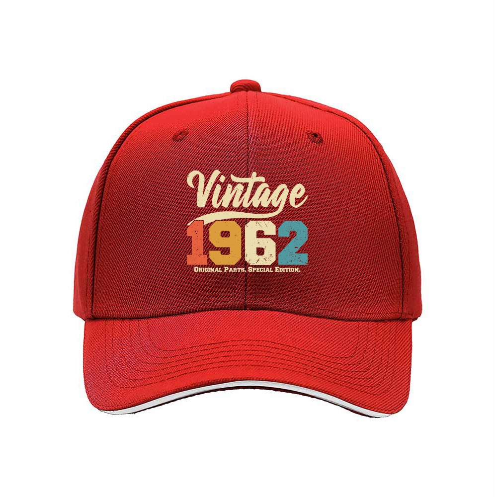 Vintage 1962 Men's Baseball Cap Birthday Gift for Him - Image 6