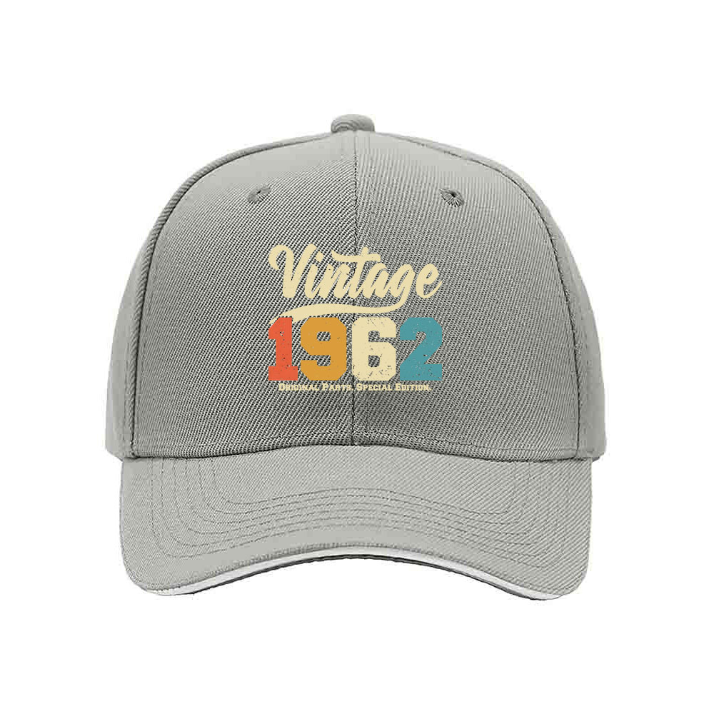 Vintage 1962 Men's Baseball Cap Birthday Gift for Him - Image 7