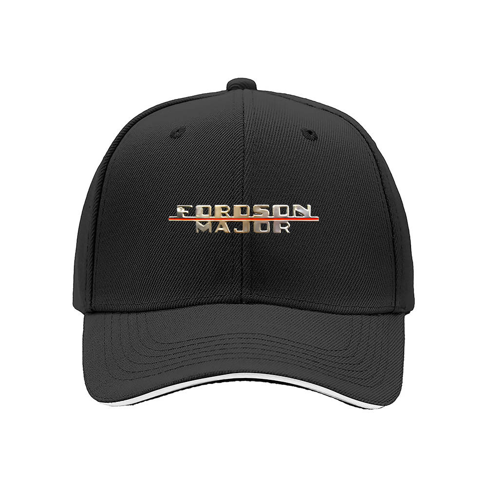 Coroson Major Men's Baseball Cap Black Red Trim Gift Hat - Image 3