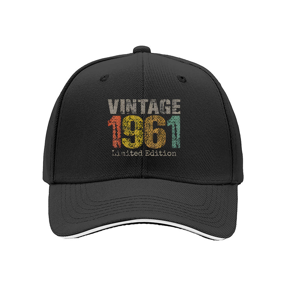 Vintage 1961 Limited Edition Men's Baseball Cap Gift - Image 3