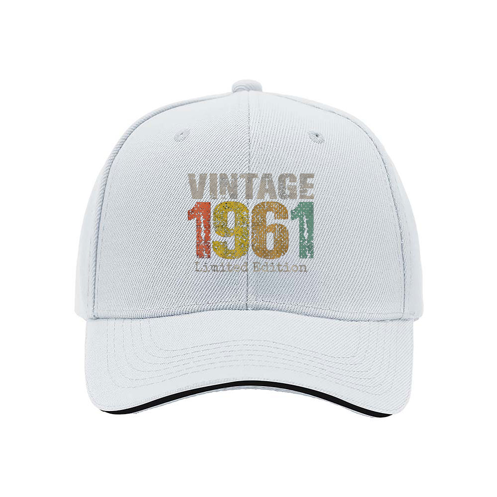 Vintage 1961 Limited Edition Men's Baseball Cap Gift - Image 5