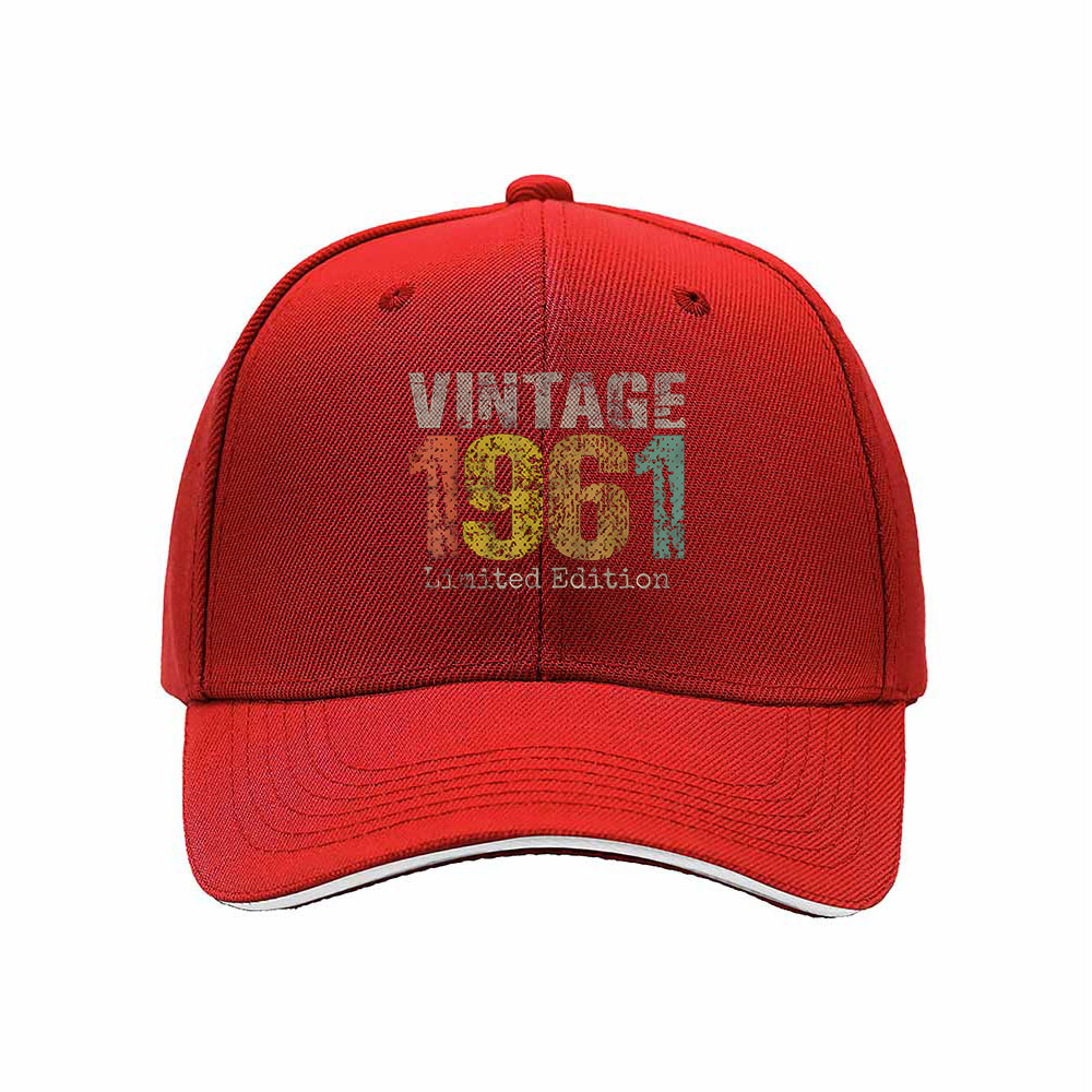 Vintage 1961 Limited Edition Men's Baseball Cap Gift - Image 6