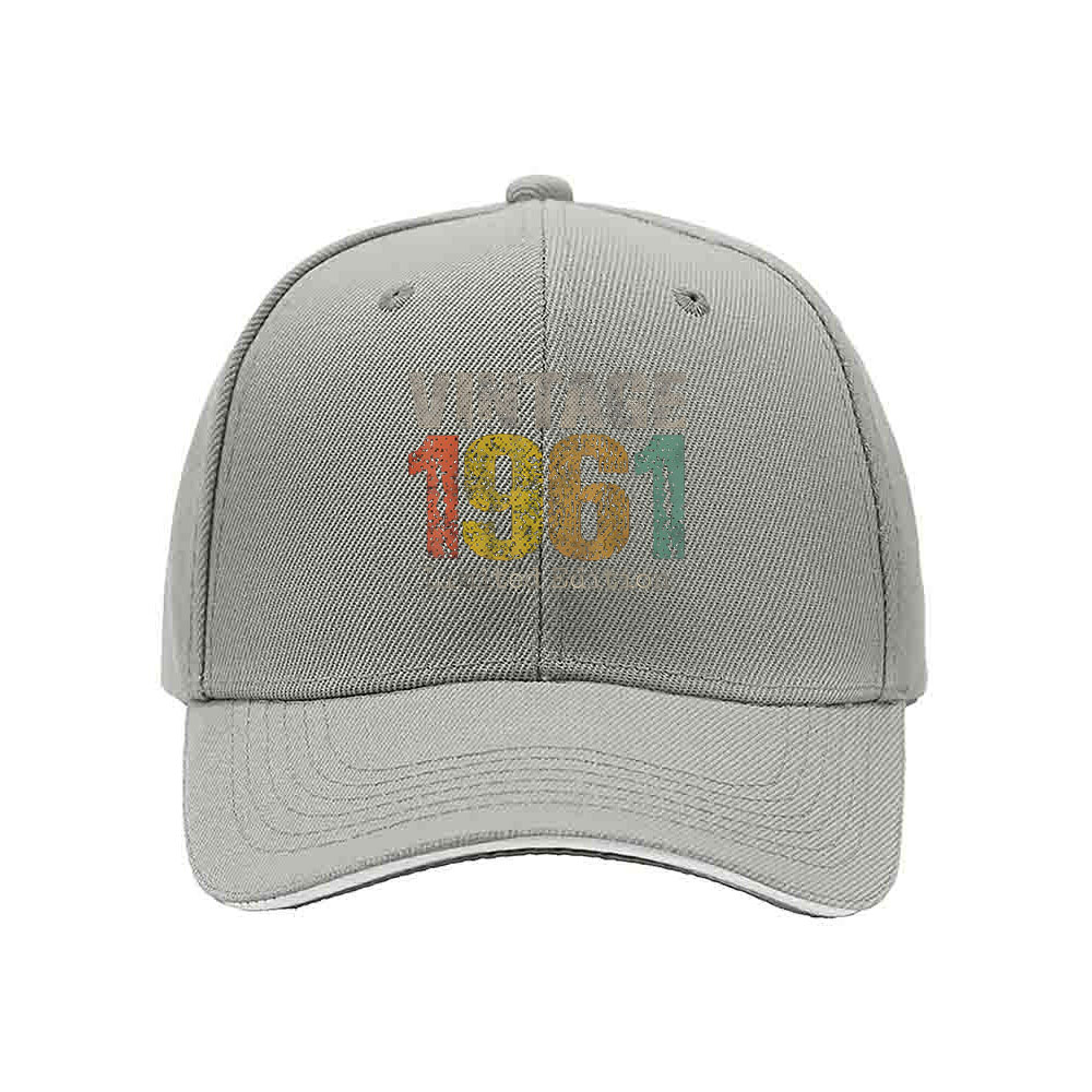 Vintage 1961 Limited Edition Men's Baseball Cap Gift - Image 7