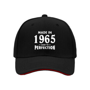 Made in 1965 Aged to Perfection Men's Baseball Cap Gift
