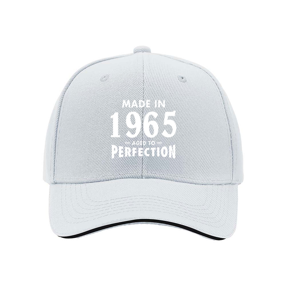 Made in 1965 Aged to Perfection Men's Baseball Cap Gift - Image 5