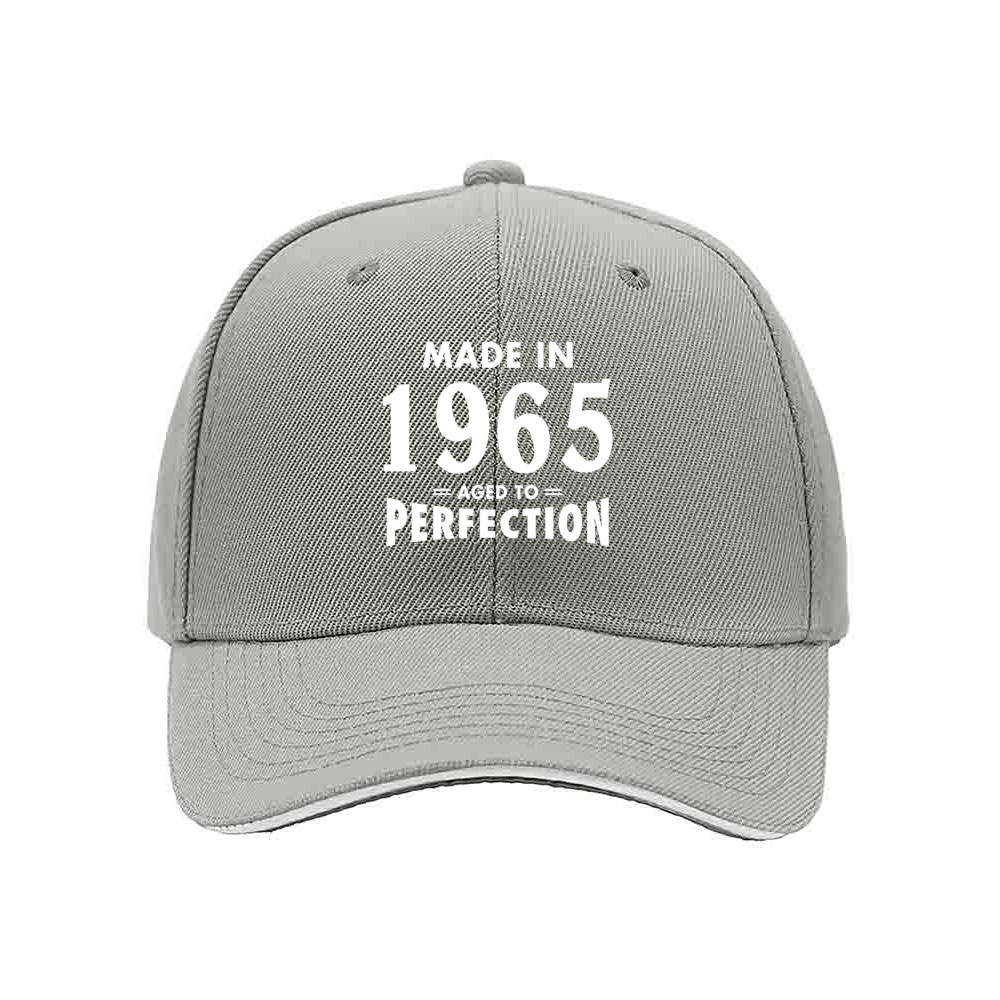 Made in 1965 Aged to Perfection Men's Baseball Cap Gift - Image 7