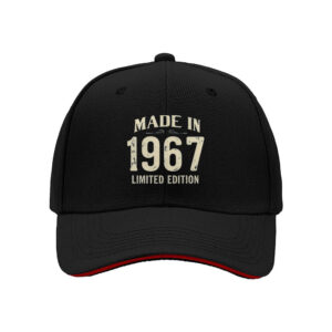 Made in 1967 Limited Edition Men's Baseball Cap Gift