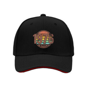 1976 Classic Vintage Logo Men's Baseball Cap Birthday Gift