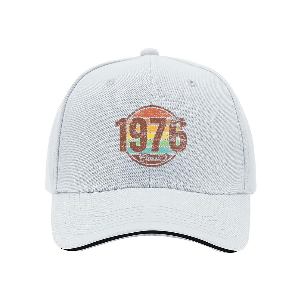 1976 Classic Vintage Logo Men's Baseball Cap Birthday Gift - Image 5