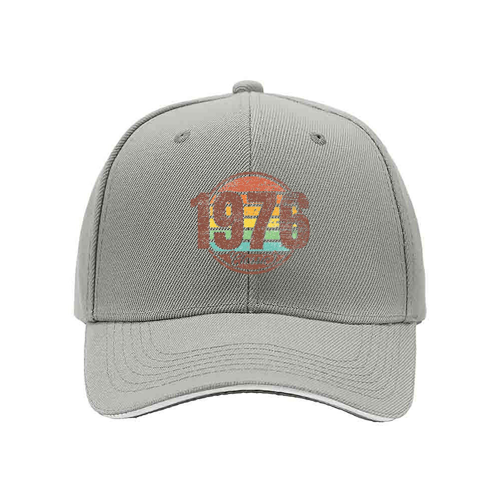 1976 Classic Vintage Logo Men's Baseball Cap Birthday Gift - Image 7