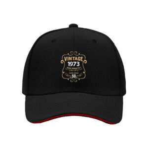 Vintage 1973 50th Birthday Men's Baseball Cap Gift for Him