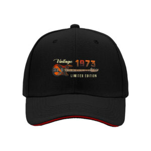 Vintage 1973 Guitar Limited Edition Men's Baseball Cap