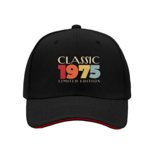 Classic 1975 Limited Edition Men's Baseball Cap Birthday Gift