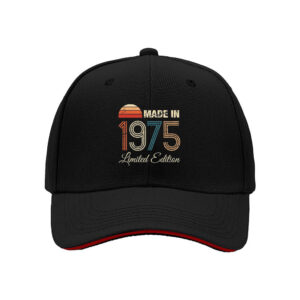 Made in 1975 Limited Edition Men's Baseball Cap Gift