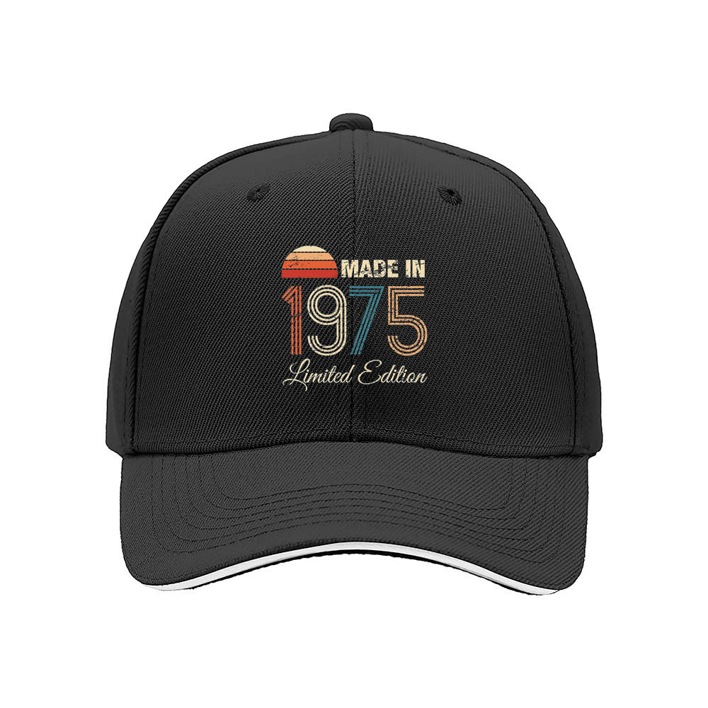 Made in 1975 Limited Edition Men's Baseball Cap Gift - Image 3