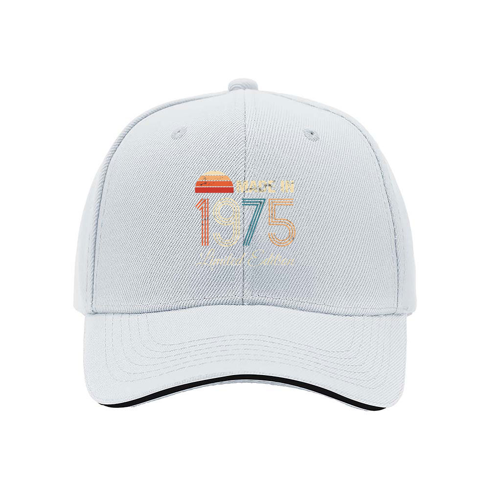 Made in 1975 Limited Edition Men's Baseball Cap Gift - Image 5