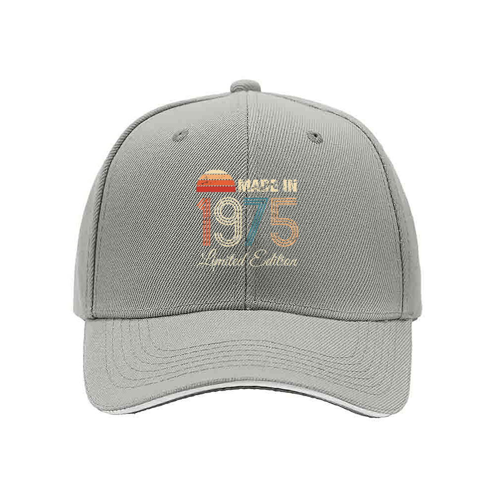 Made in 1975 Limited Edition Men's Baseball Cap Gift - Image 7