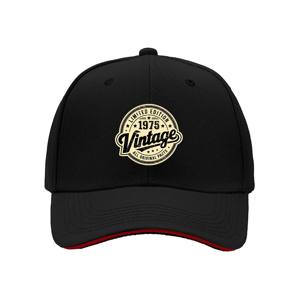 Vintage 1975 Limited Edition Men's Baseball Cap Gift