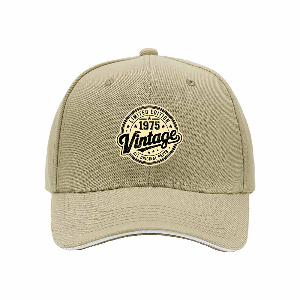 Vintage 1975 Limited Edition Men's Baseball Cap Gift - Image 4