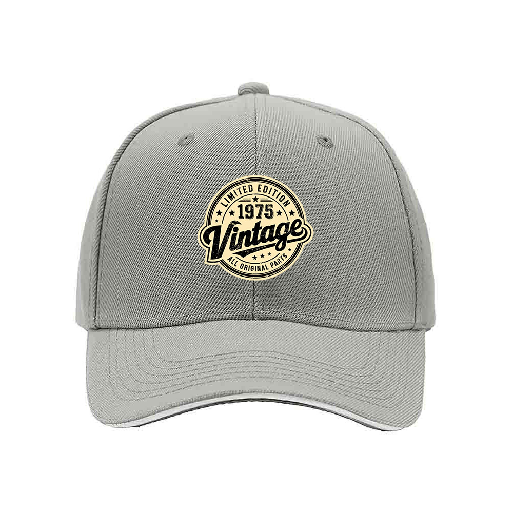 Vintage 1975 Limited Edition Men's Baseball Cap Gift - Image 7