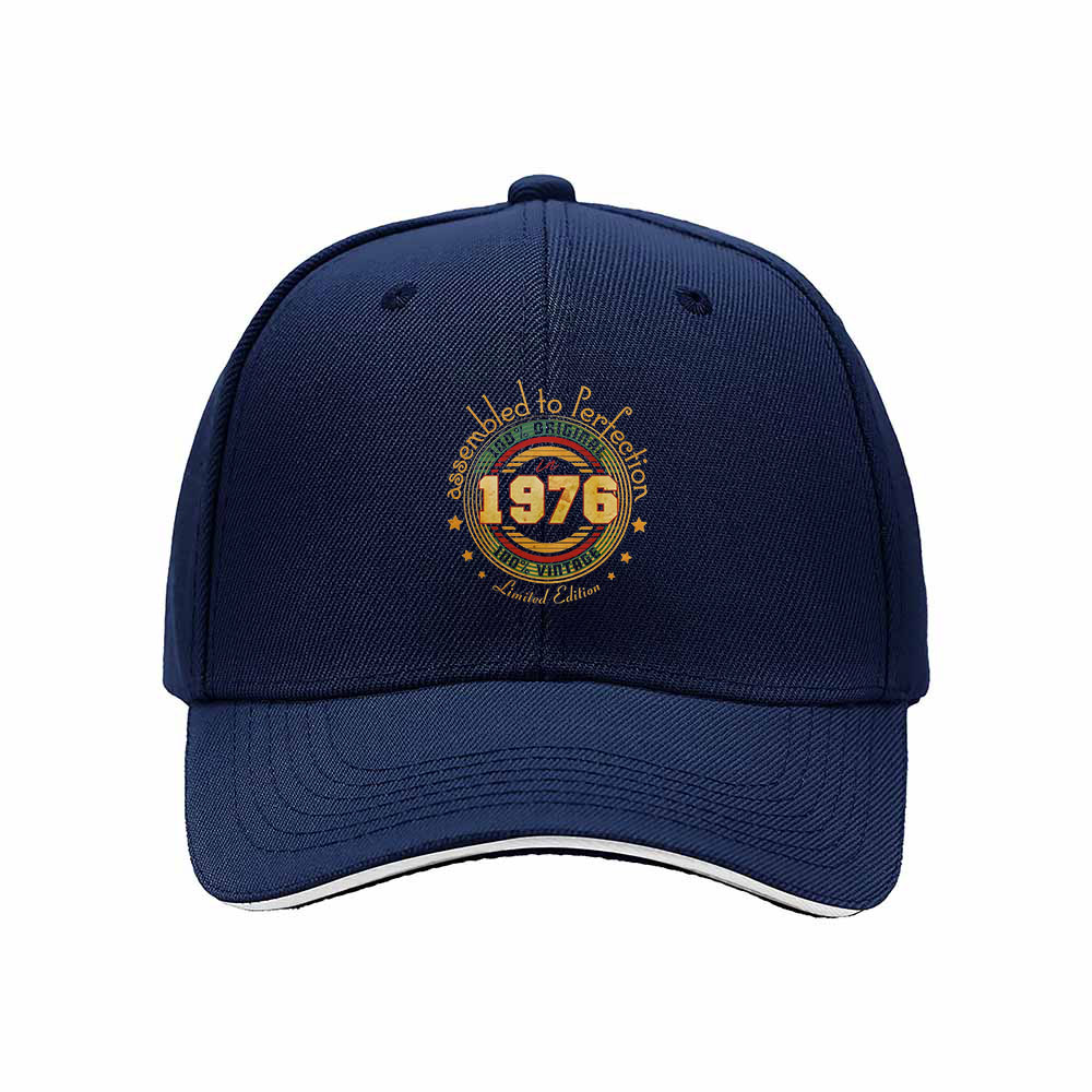 1976 Vintage Baseball Cap Men's Women's Limited Edition Gift Hat - Image 2