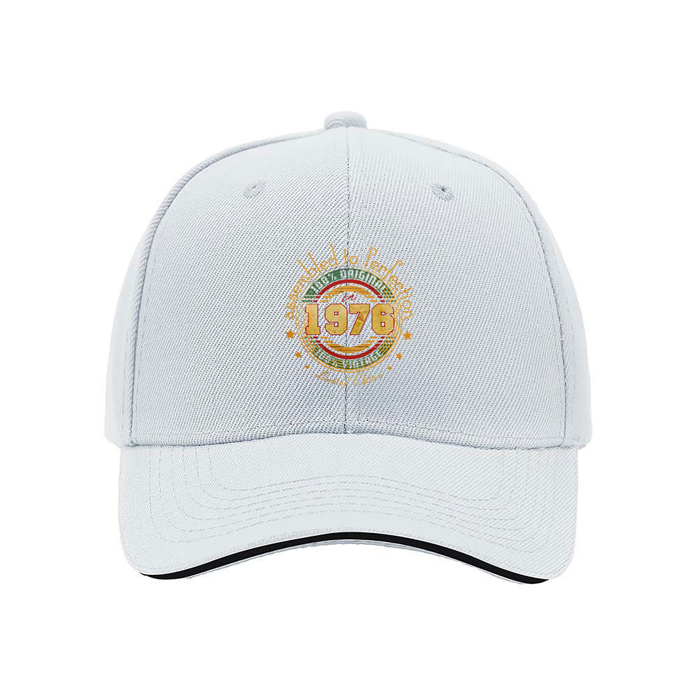 1976 Vintage Baseball Cap Men's Women's Limited Edition Gift Hat - Image 5