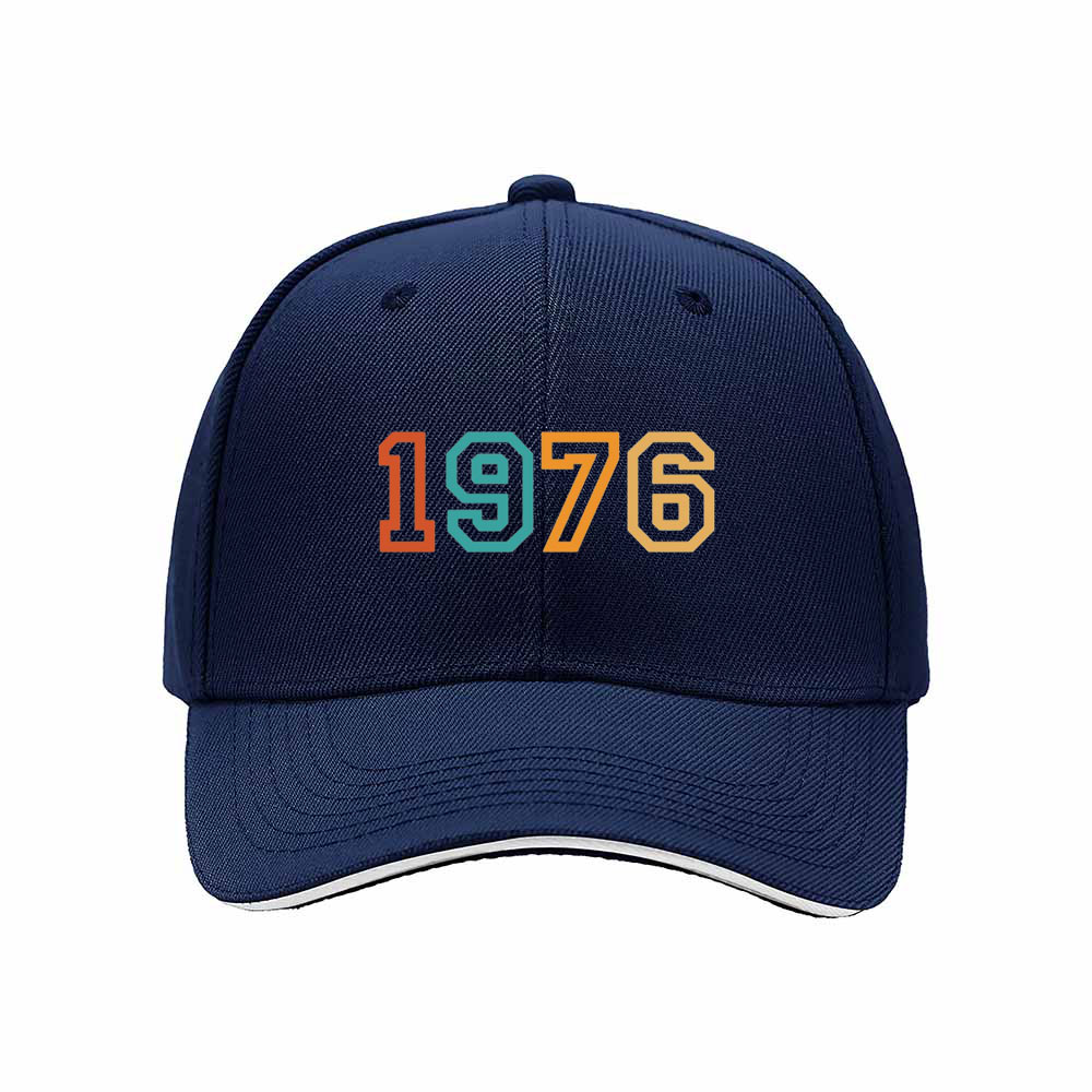 1976 Birthday Gift Men's Baseball Cap Retro Style Hat - Image 2