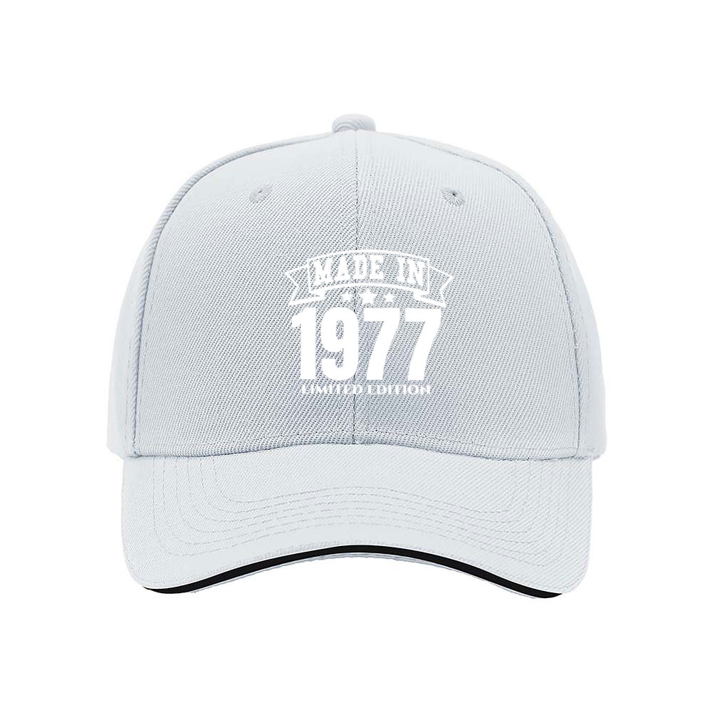 Made in 1977 Limited Edition Men's Baseball Cap Gift - Image 5