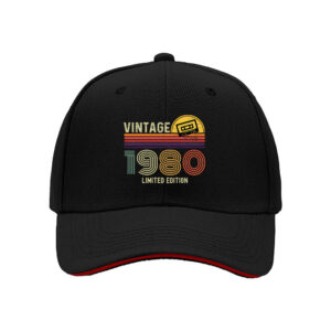 Vintage 1980s Retro Baseball Cap Men Women Limited Edition Gift
